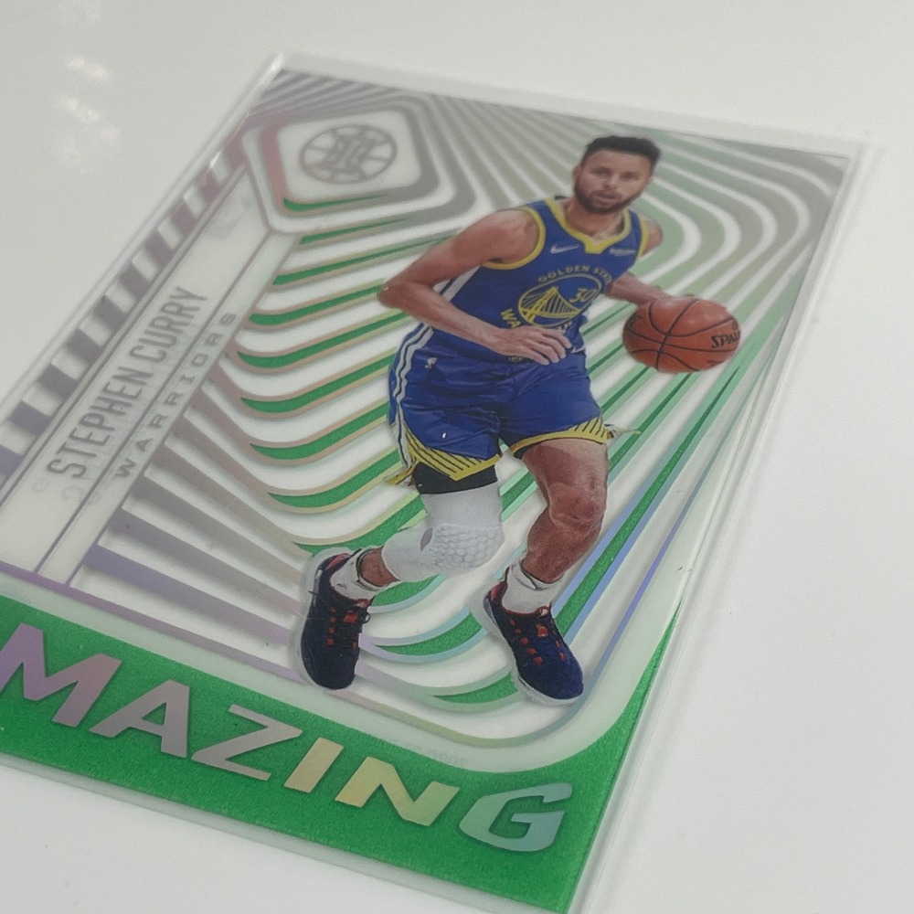 Stephen Curry 2020-21 Panini Illusions Amazing Insert No. 13 Warriors Card - Picture 3 of 7